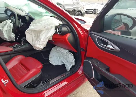 2019 Alfa Romeo Giulia Ti Sport Rwd из США, поврежденный, VIN ZARFAMBN9K7621664